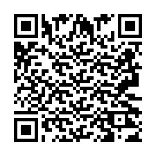 QR-код для номера телефона +2693223439