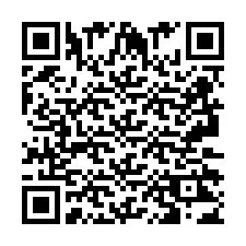 QR-code voor telefoonnummer +2693223444