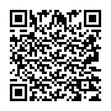 Código QR para número de telefone +2693223448