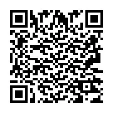 Código QR para número de teléfono +2693223449