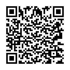 QR-code voor telefoonnummer +2693223450