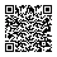 QR-code voor telefoonnummer +2693223454