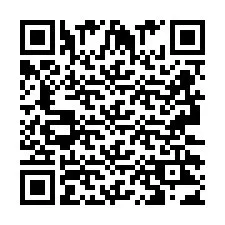 QR-code voor telefoonnummer +2693223456