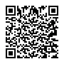 QR-code voor telefoonnummer +2693223458