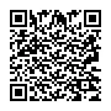 Código QR para número de teléfono +2693223460