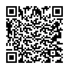 QR код за телефонен номер +2693223463