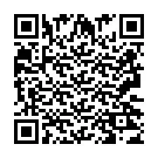 Código QR para número de teléfono +2693223471