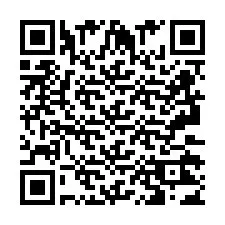 Codice QR per il numero di telefono +2693223480