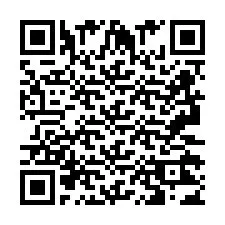 Código QR para número de teléfono +2693223489