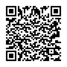 Código QR para número de teléfono +2693223510