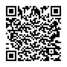 Codice QR per il numero di telefono +2693223535