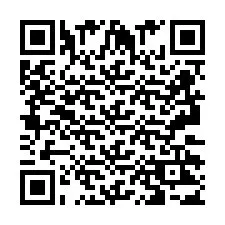 Codice QR per il numero di telefono +2693223550