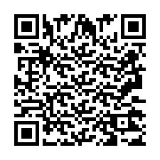 Codice QR per il numero di telefono +2693223581