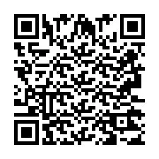 Codice QR per il numero di telefono +2693223586