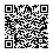 Código QR para número de telefone +2693223598