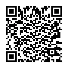 QR-code voor telefoonnummer +2693223980