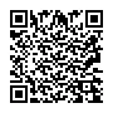 Codice QR per il numero di telefono +2693224001