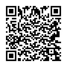 Codice QR per il numero di telefono +2693224027