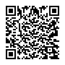Codice QR per il numero di telefono +2693224334