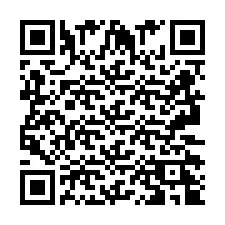 Codice QR per il numero di telefono +2693224918