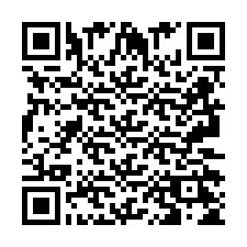 QR-code voor telefoonnummer +2693225448