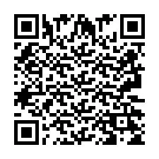 Codice QR per il numero di telefono +2693225458