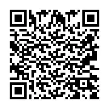 Codice QR per il numero di telefono +2693225803