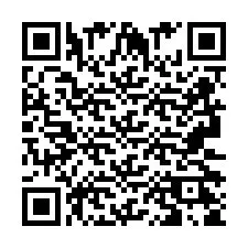 Código QR para número de teléfono +2693225827