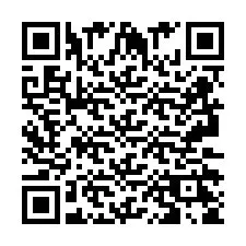 Codice QR per il numero di telefono +2693225844