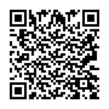 Código QR para número de teléfono +2693225861