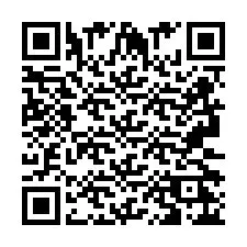 Código QR para número de teléfono +2693226223