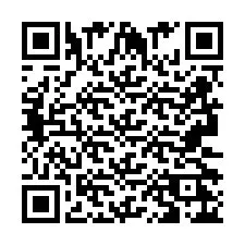 Codice QR per il numero di telefono +2693226227