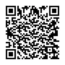 QR код за телефонен номер +2693226236