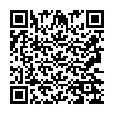 Código QR para número de teléfono +2693226261