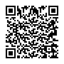 Codice QR per il numero di telefono +2693226282