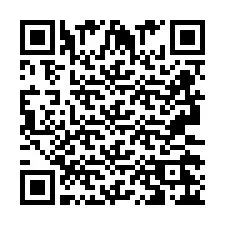 Código QR para número de teléfono +2693226283