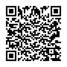 QR-code voor telefoonnummer +2693226311