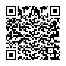 QR код за телефонен номер +2693226312