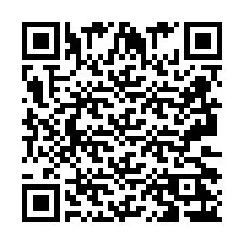 Codice QR per il numero di telefono +2693226320