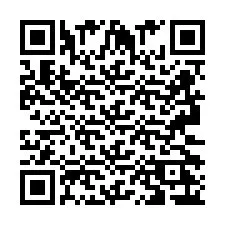 QR-code voor telefoonnummer +2693226322