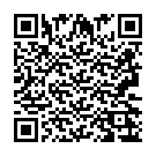 Codice QR per il numero di telefono +2693226325