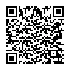 QR-code voor telefoonnummer +2693226329