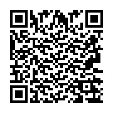 Código QR para número de telefone +2693226347