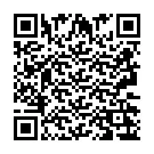 Codice QR per il numero di telefono +2693226350