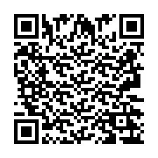 Codice QR per il numero di telefono +2693226358