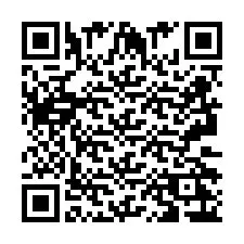 Codice QR per il numero di telefono +2693226360