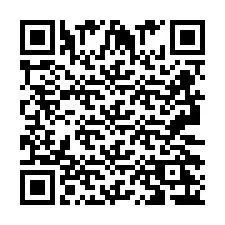 Codice QR per il numero di telefono +2693226369