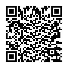 Codice QR per il numero di telefono +2693226385