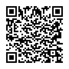 Codice QR per il numero di telefono +2693226402