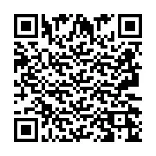 Código QR para número de telefone +2693226418